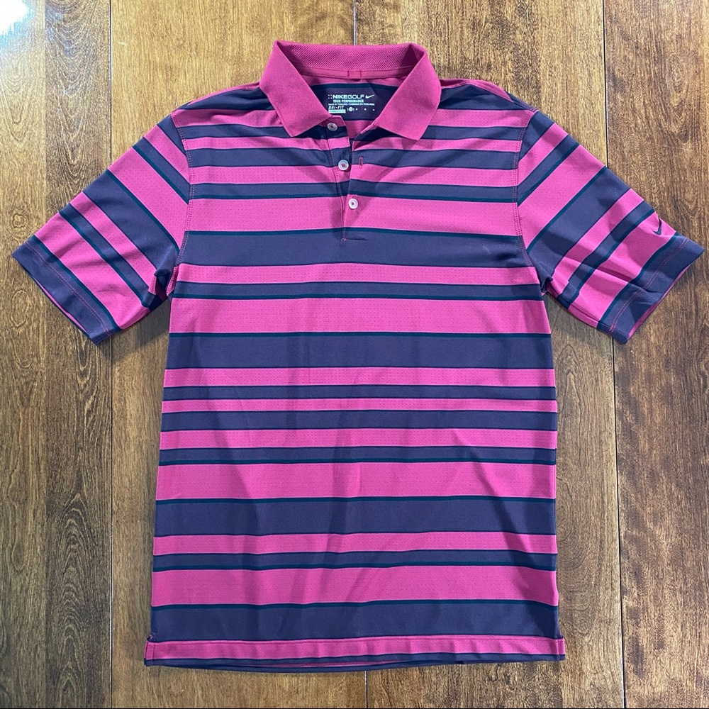 Nike Golf Tour preformance polo maroon medium